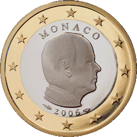 1 Euro UNC Monaco